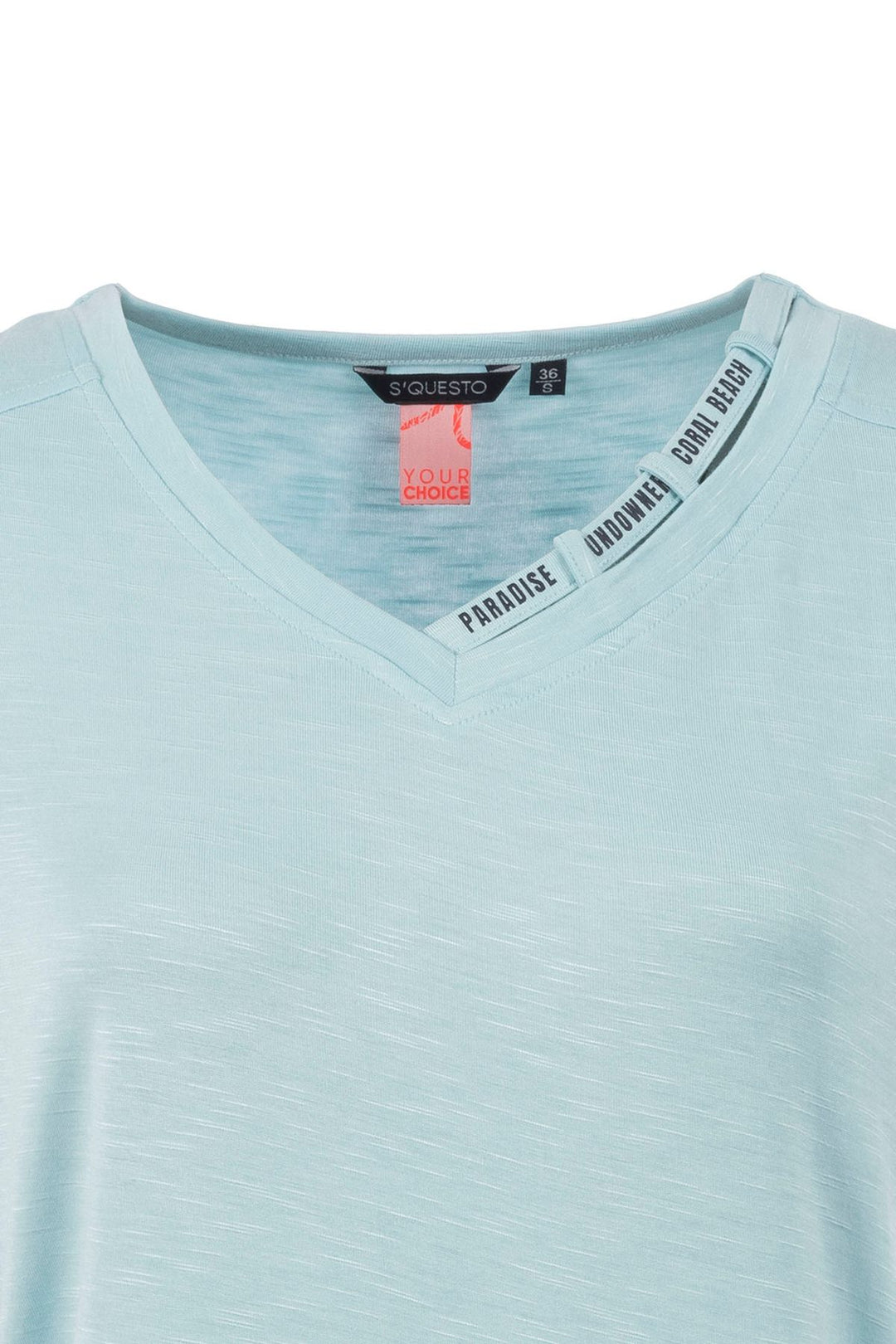 SOQUESTO T-Shirt Damen Baumwolle