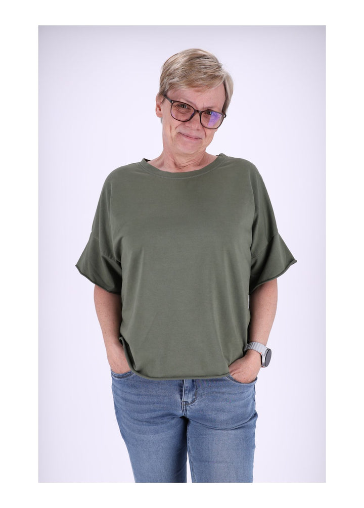 Splash of Color Damen T-Shirt Boxy