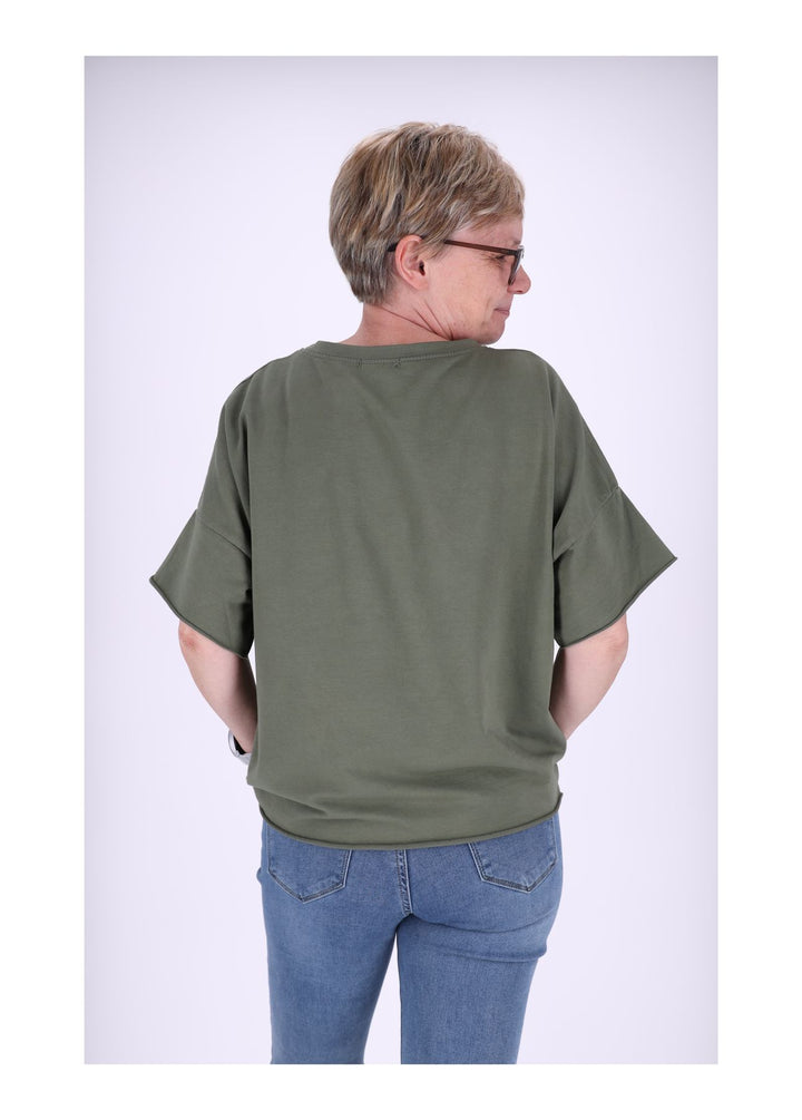 Splash of Color Damen T-Shirt Boxy