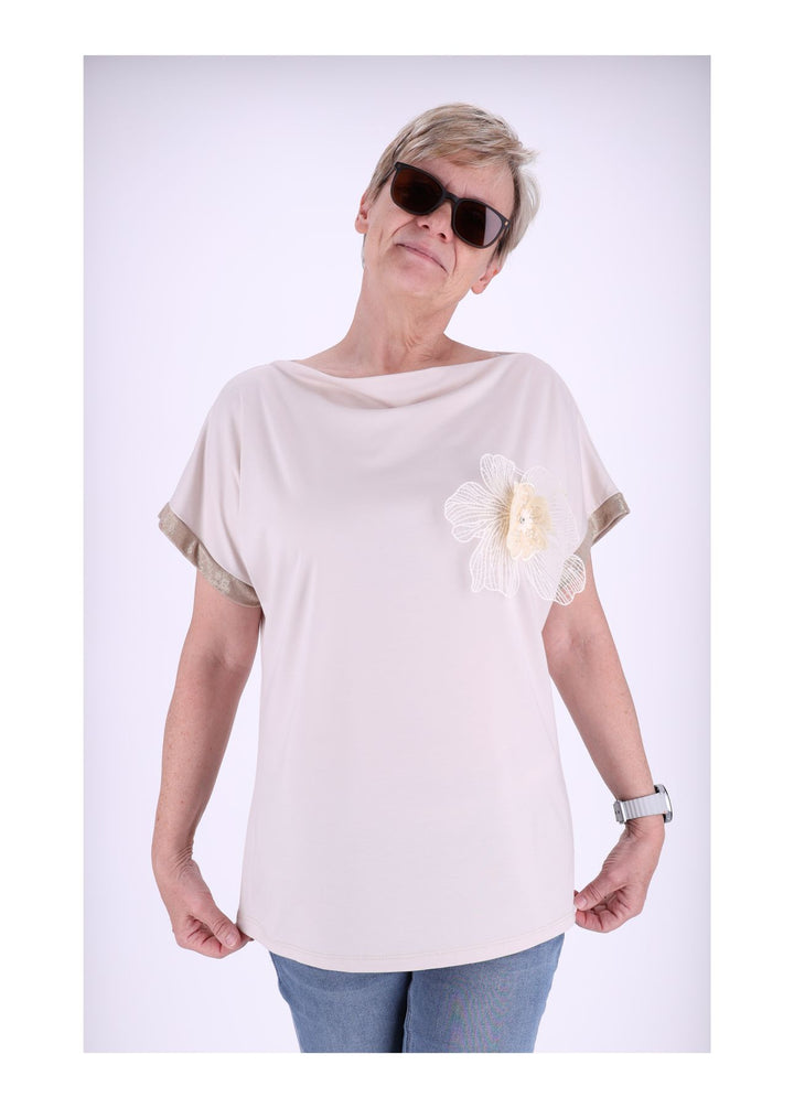 Splash of Color Damen T-Shirt Blüte