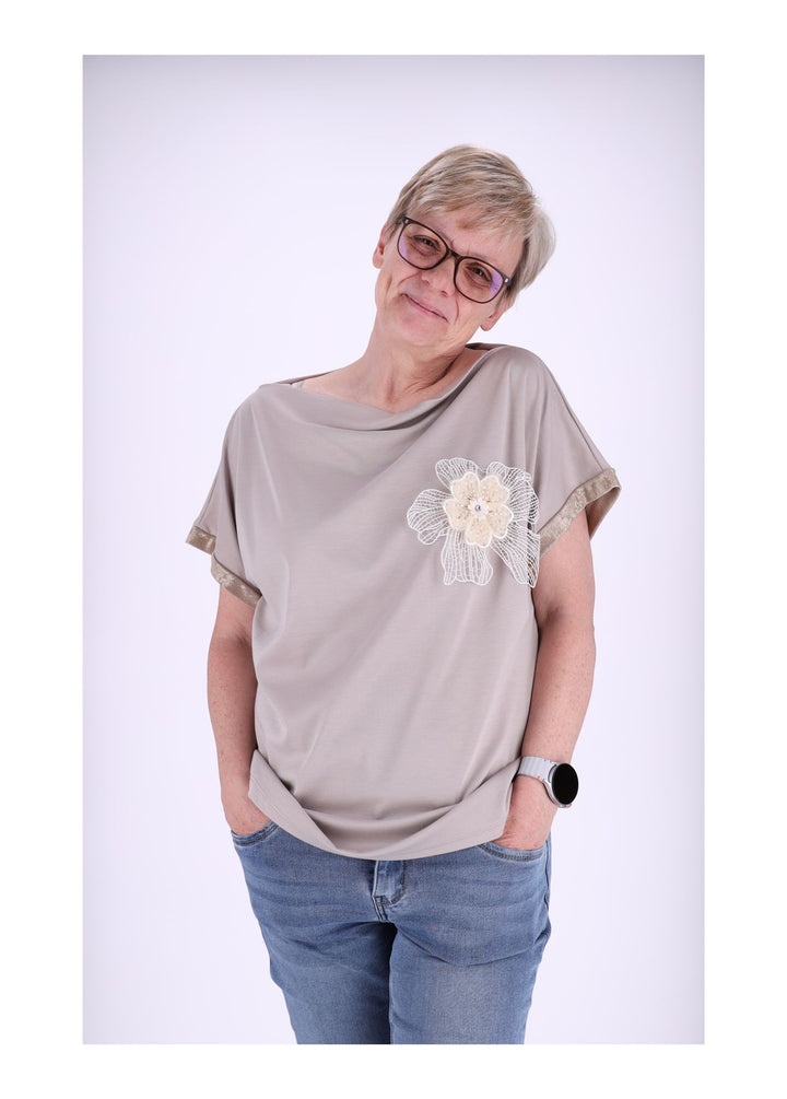 Splash of Color Damen T-Shirt Blüte