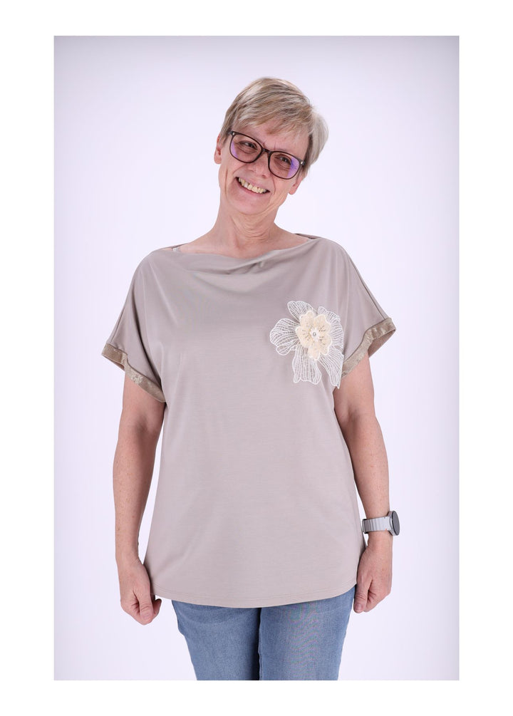 Splash of Color Damen T-Shirt Blüte