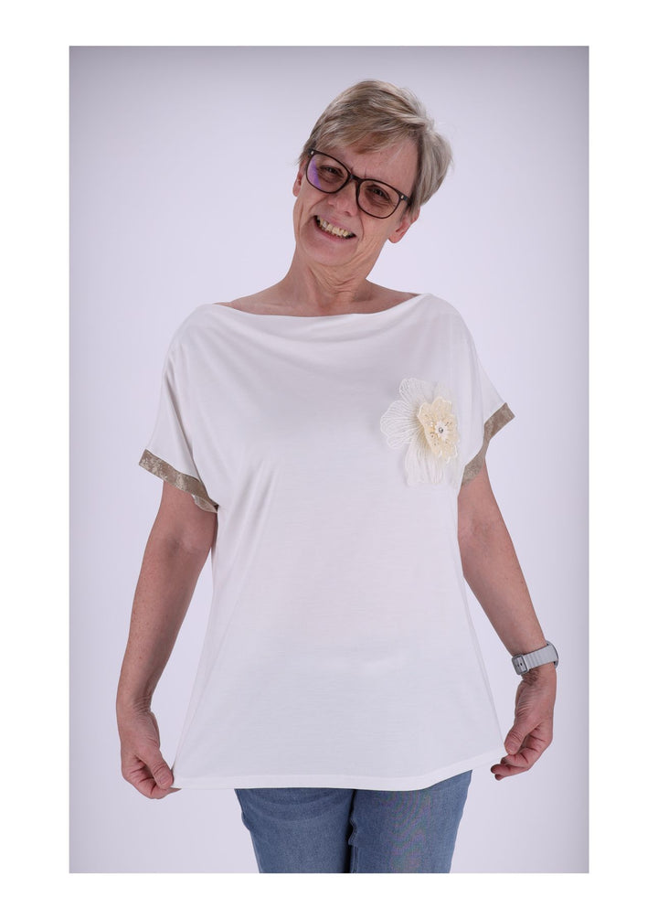 Splash of Color Damen T-Shirt Blüte