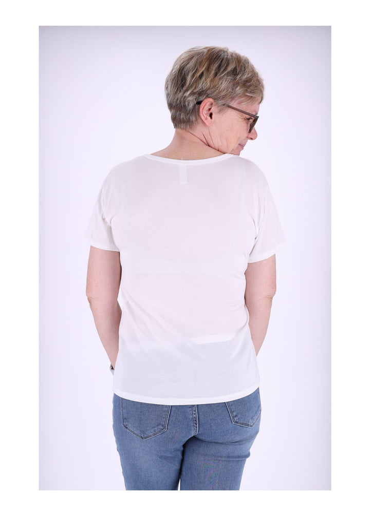 Splash of Color Damen T-Shirt zum Binden