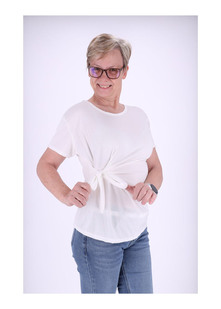 Splash of Color Damen T-Shirt zum Binden