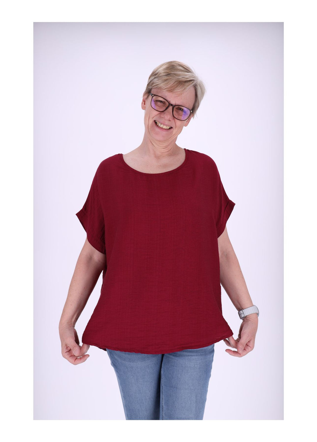 Splash of Color Damen T-Shirt Viskose
