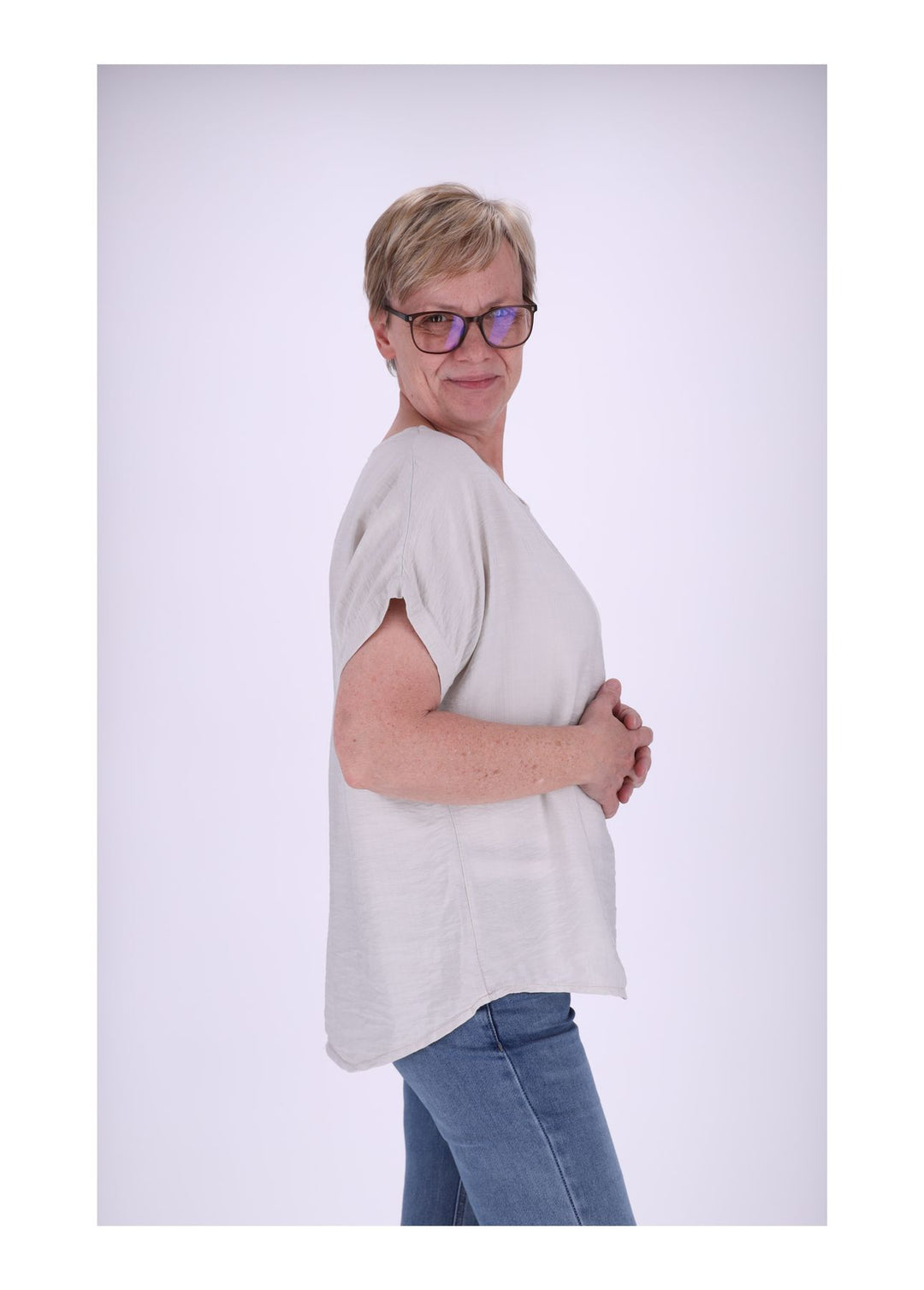 Splash of Color Damen T-Shirt Viskose