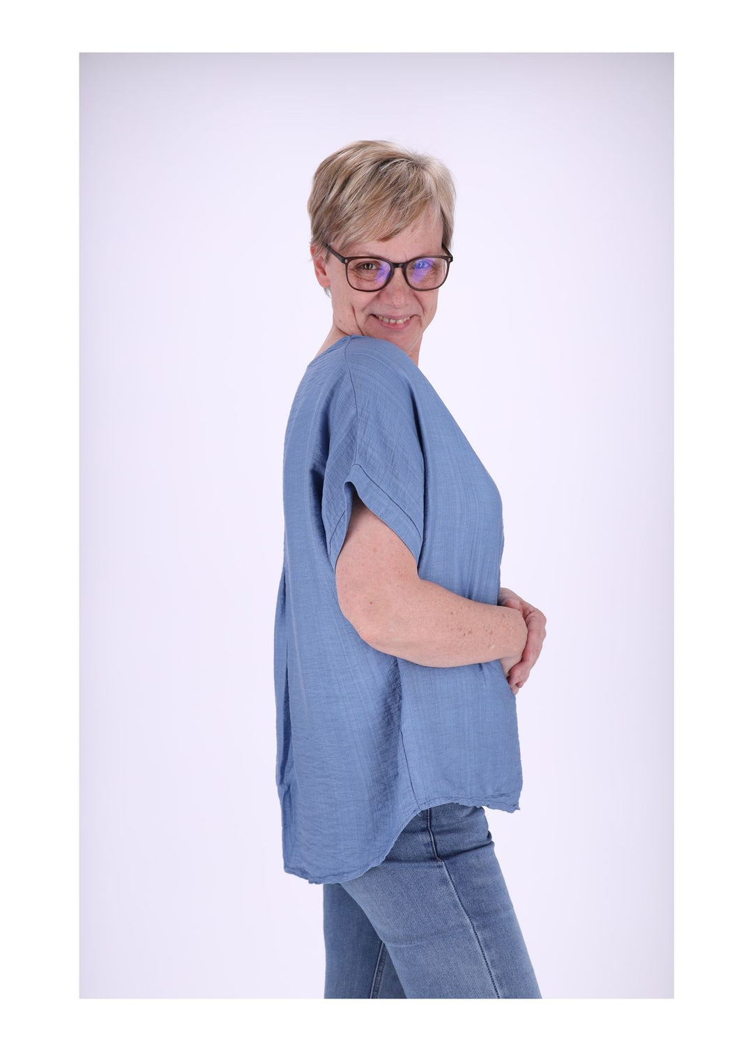 Splash of Color Damen T-Shirt Viskose
