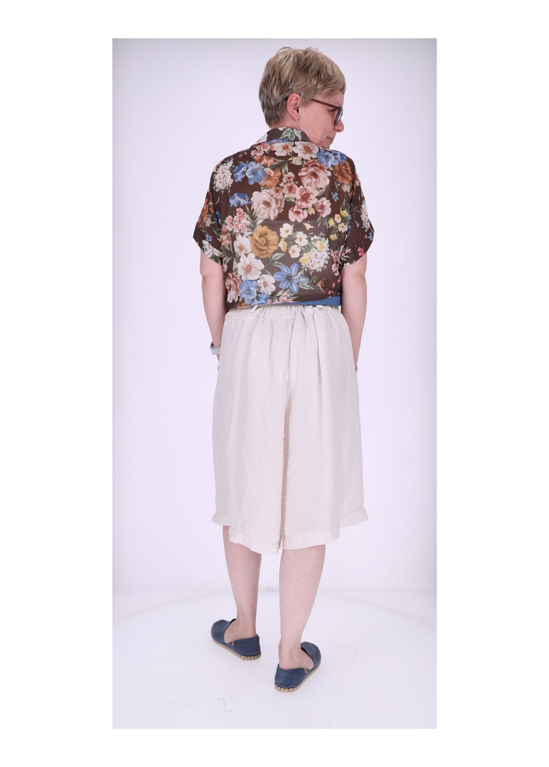 Splash of Color Damen Musselin Short