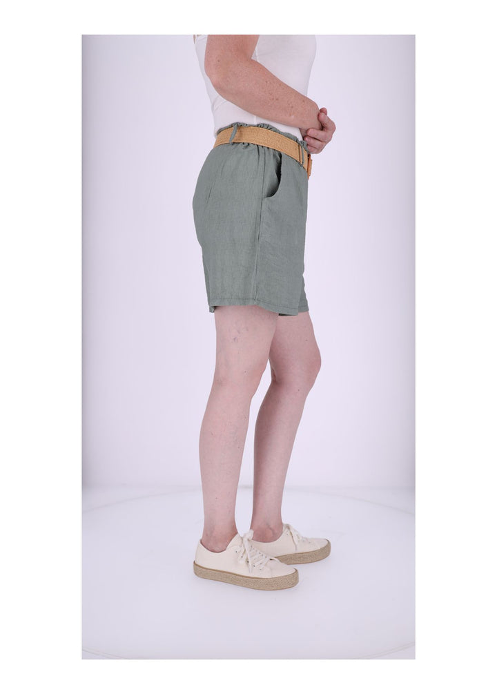Splash of Color Viskose-Shorts Damen