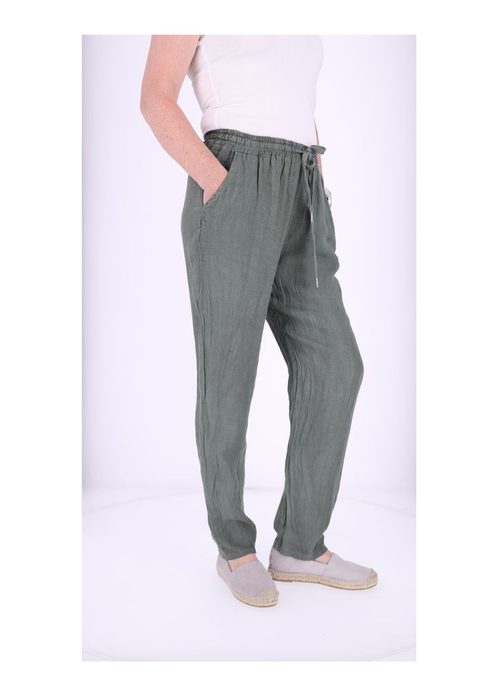 Splash of Color Leinenhose Damen