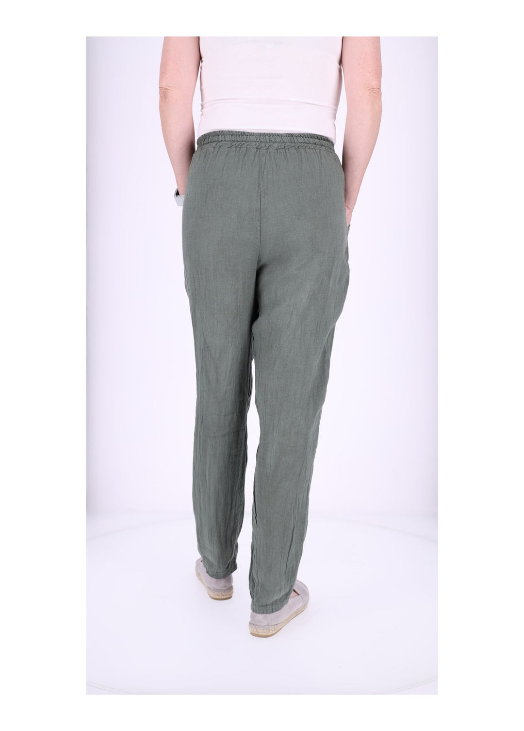 Splash of Color Leinenhose Damen
