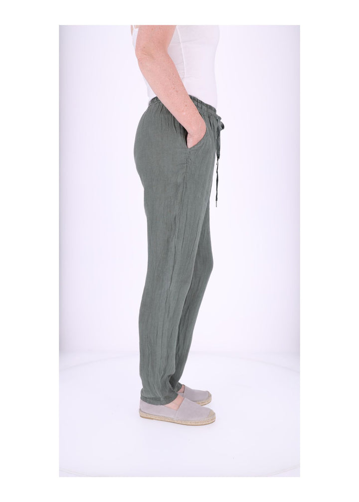 Splash of Color Leinenhose Damen