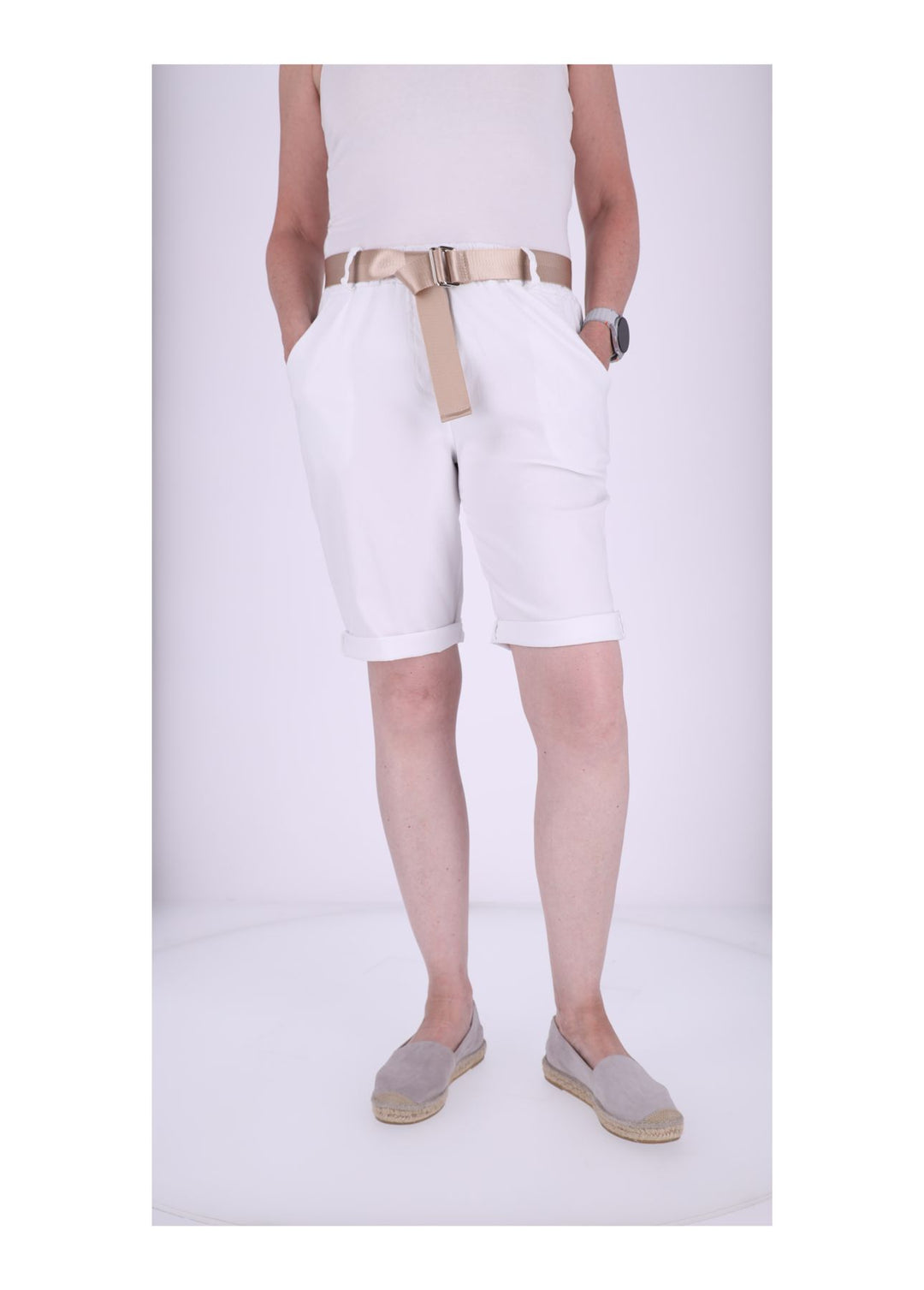 Splash of Color Damen Bermuda Gummizug