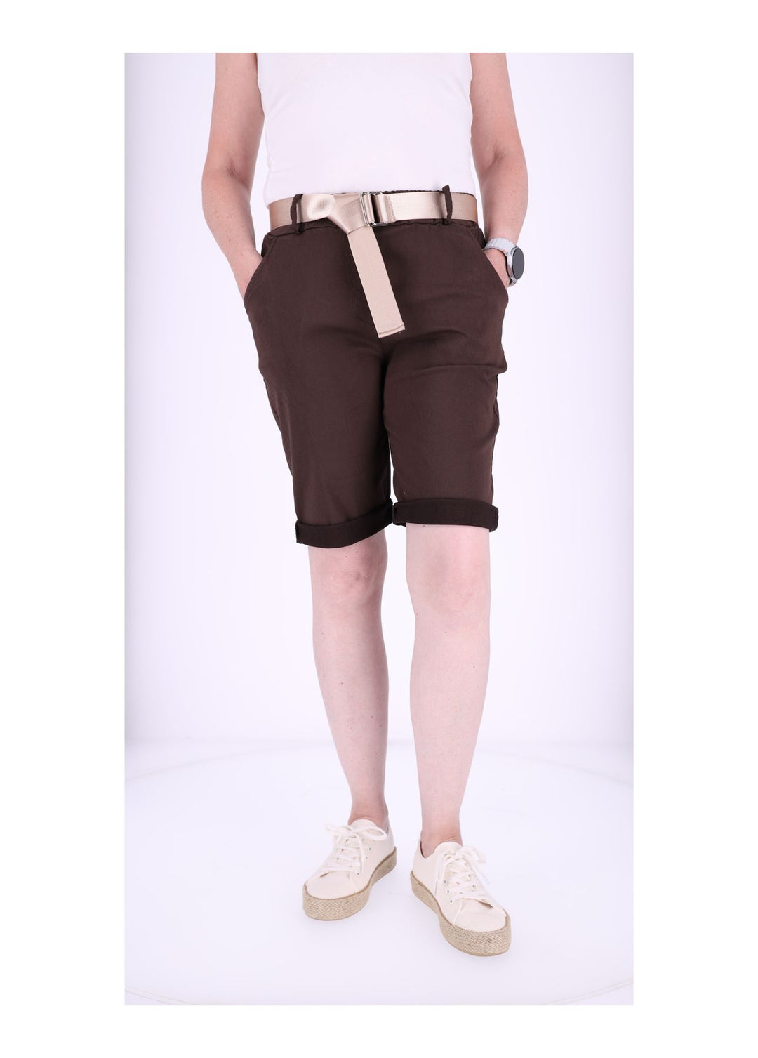 Splash of Color Damen Bermuda Gummizug