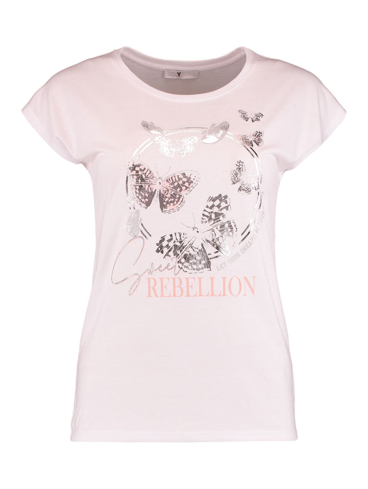 Hailys Damen T-Shirt mit Druck