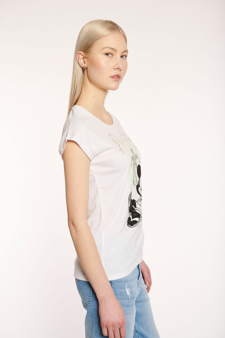 Hailys Damen T-Shirt mit Print
