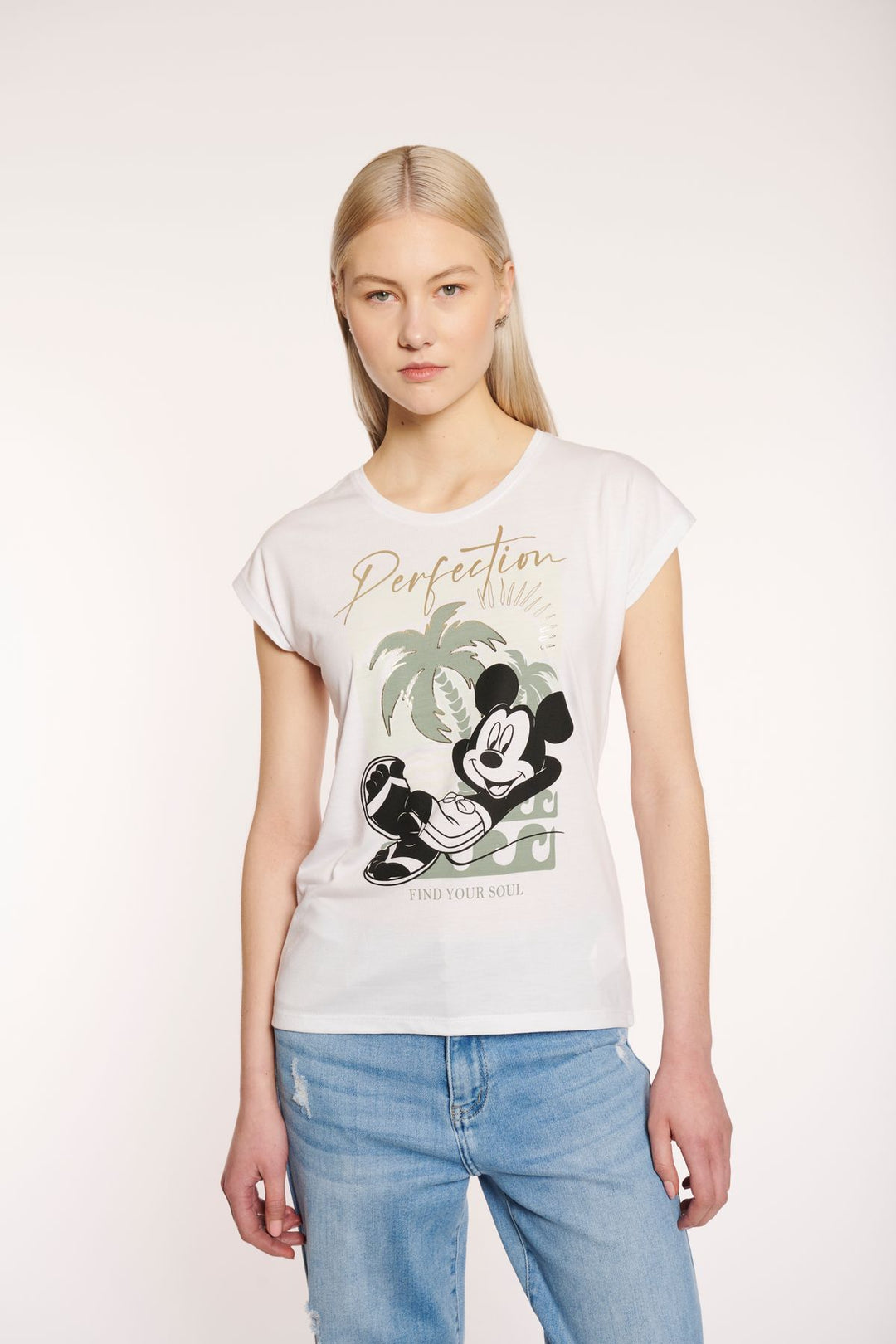 Hailys Damen T-Shirt mit Print