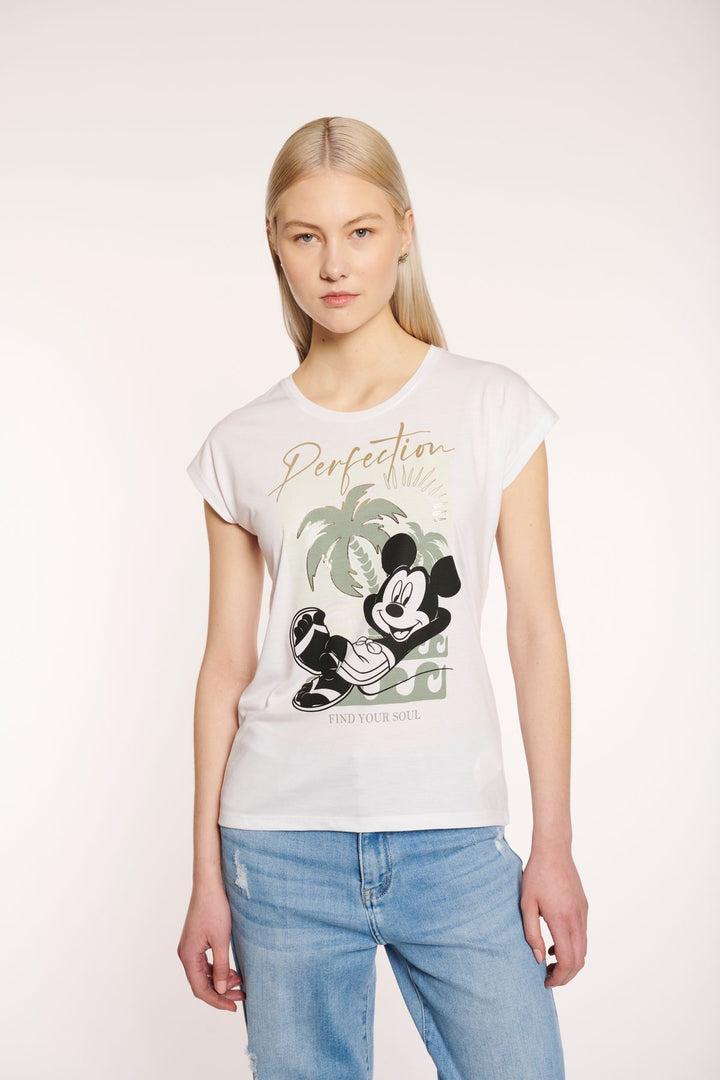 Hailys Damen T-Shirt mit Print