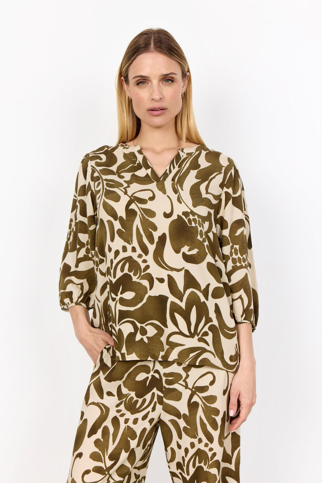 Soyaconcept Damen Bluse aus Viskose