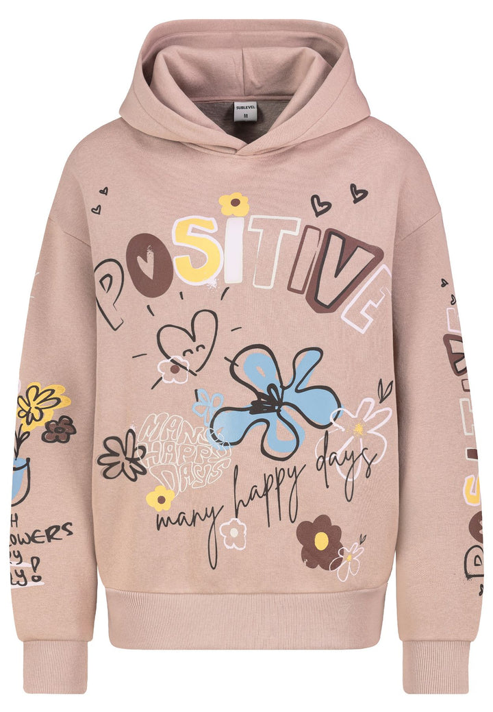 Authentic Style Sweat Kapuze langarm