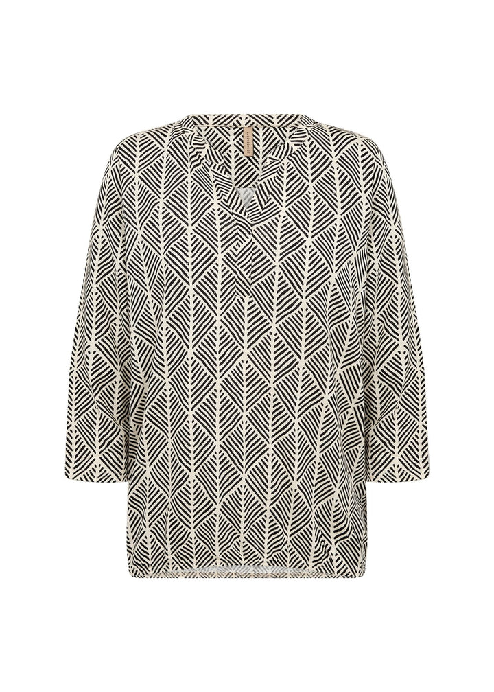 Soyaconcept Damen Bluse Baumwolle Viskose