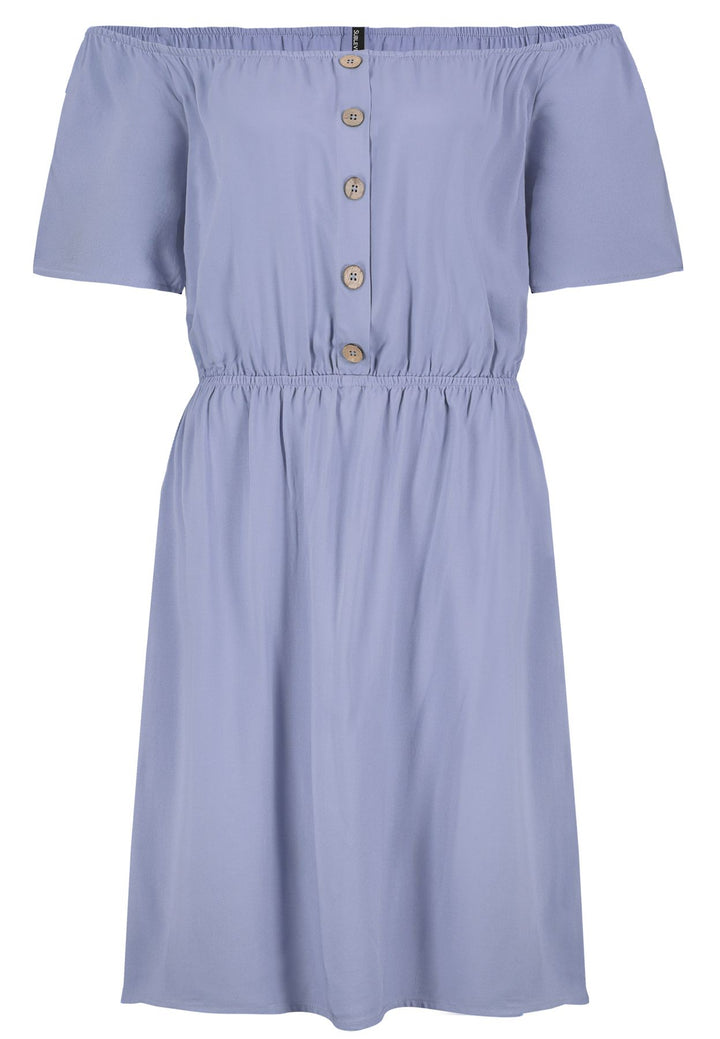 Authentic Style Carmenkleid Kurzarm
