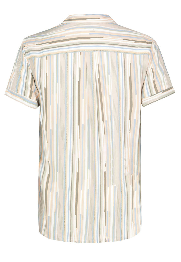 Authentic Style Kurzarm-Hemd Viskose