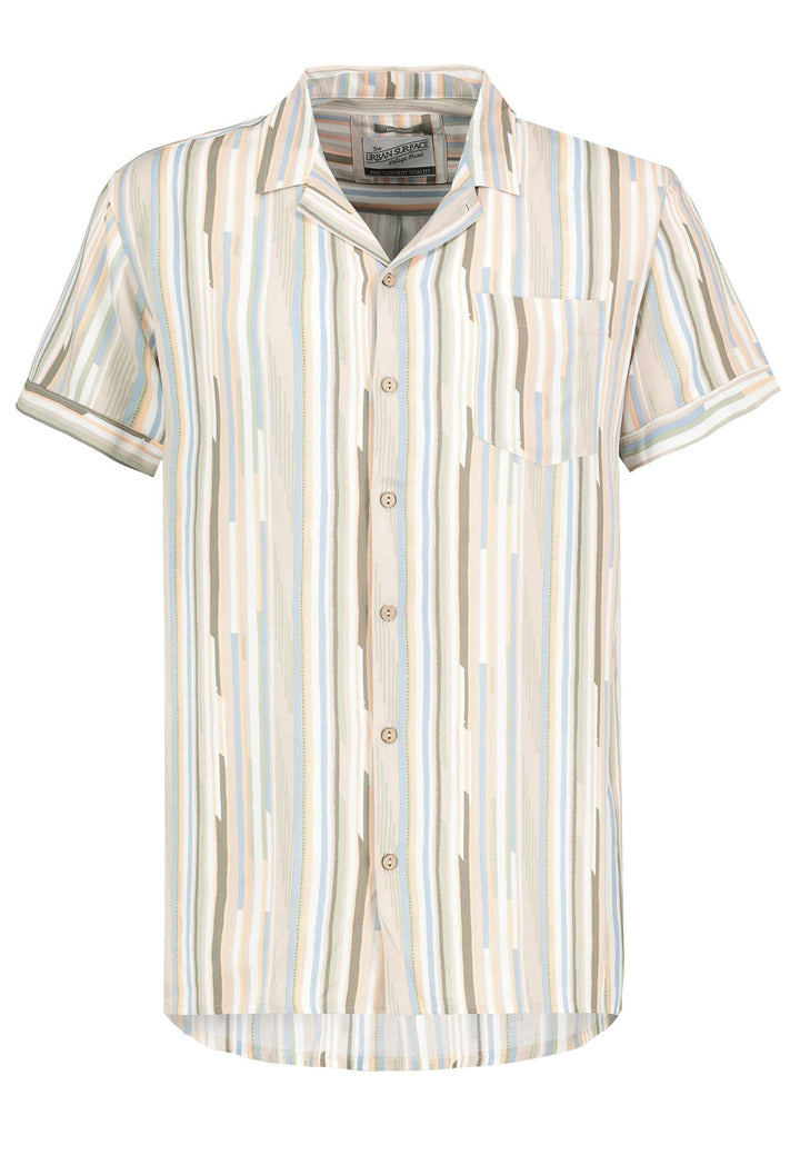 Authentic Style Kurzarm-Hemd Viskose