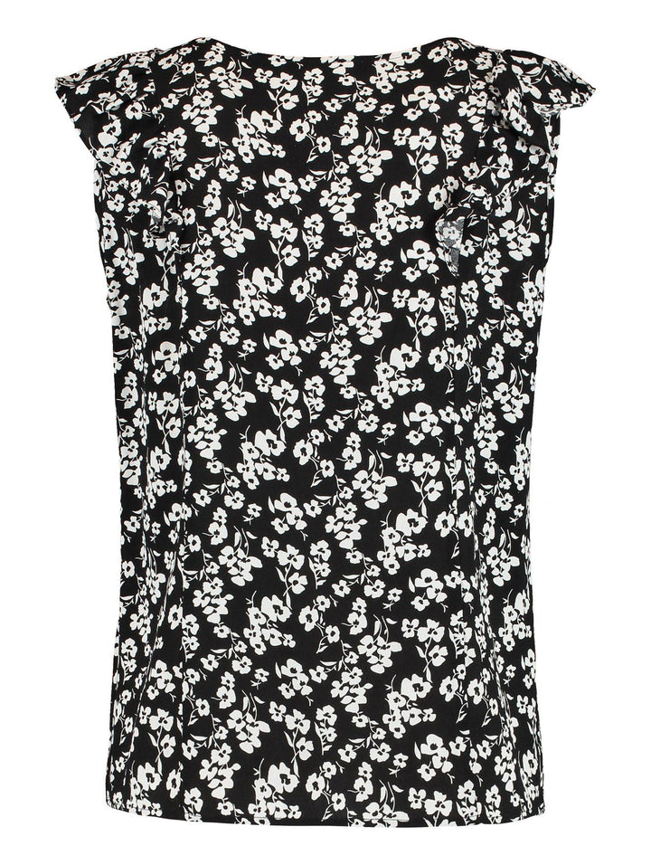 Hailys Damen T-Shirt V-Ausschnitt