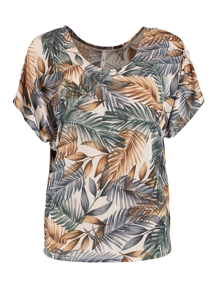 Hailys Damen T-Shirt V-Ausschnitt