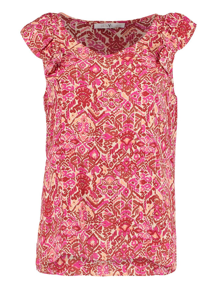 Hailys Damen T-Shirt V-Ausschnitt