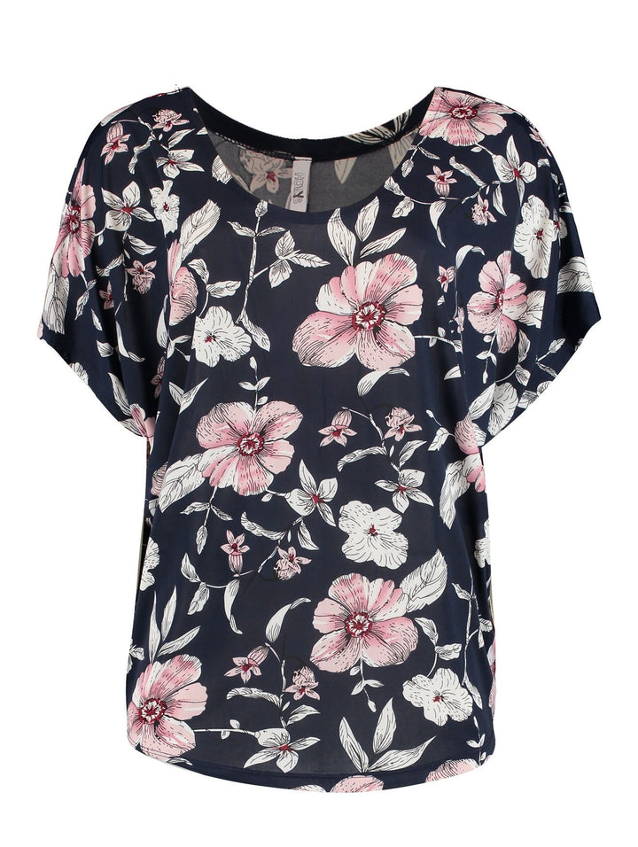 Hailys Damen T-Shirt V-Ausschnitt