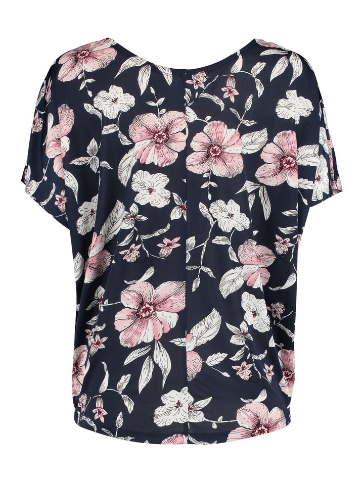 Hailys Damen T-Shirt V-Ausschnitt