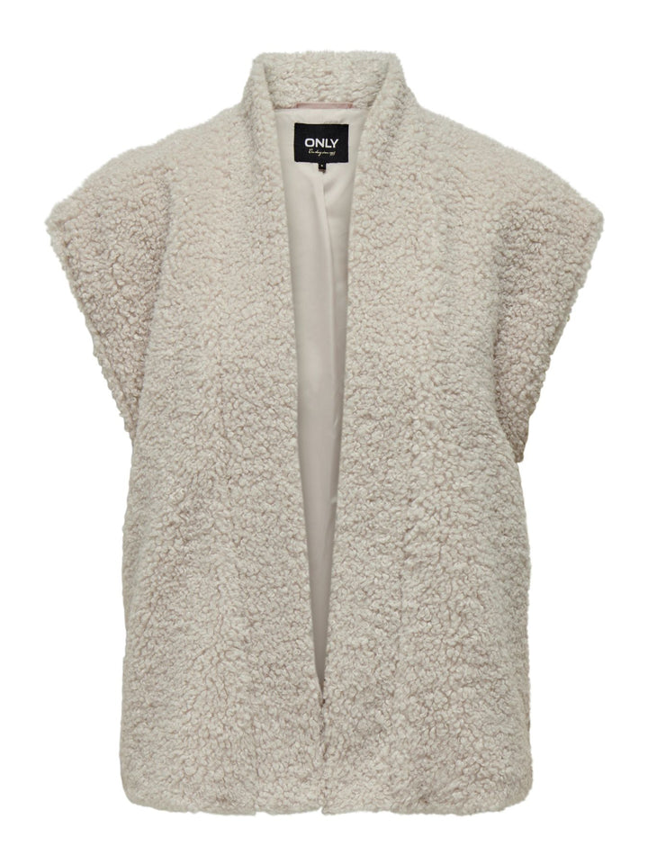 ONLY Teddyfell Weste Damen