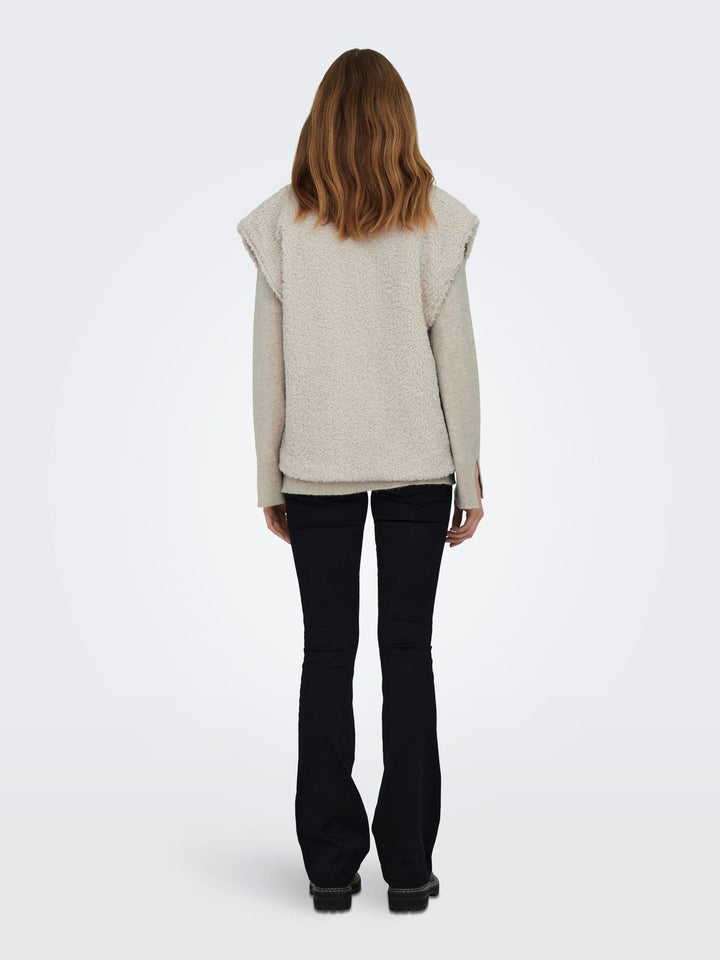 ONLY Teddyfell Weste Damen