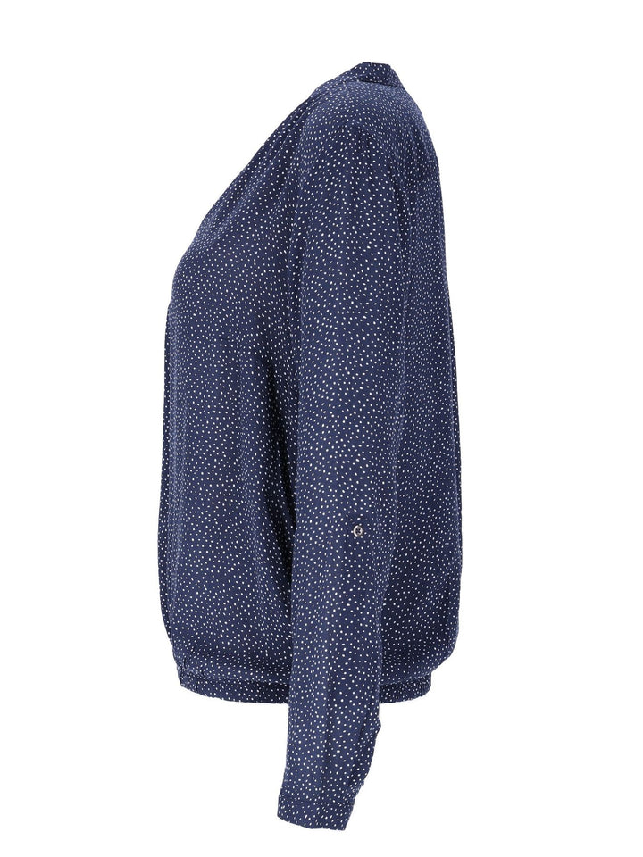 Splash of Color Damen Bluse Punkte