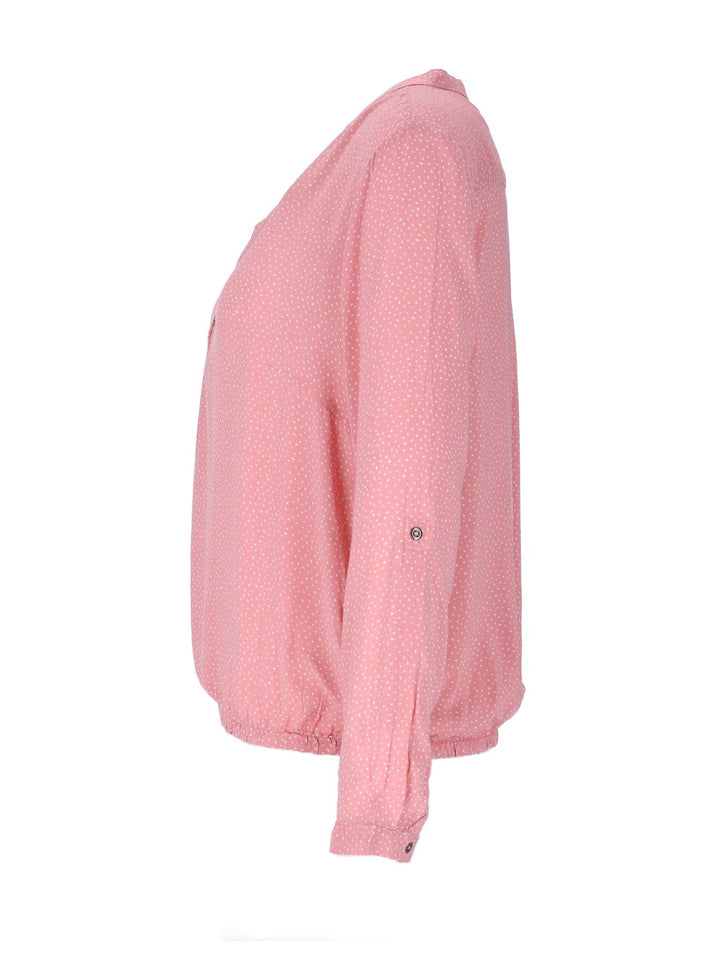 Splash of Color Damen Bluse Punkte