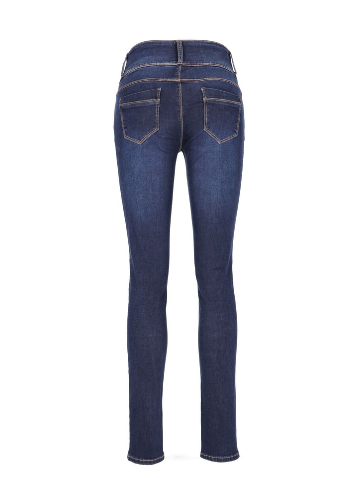 Splash of Color High Waist Jeans