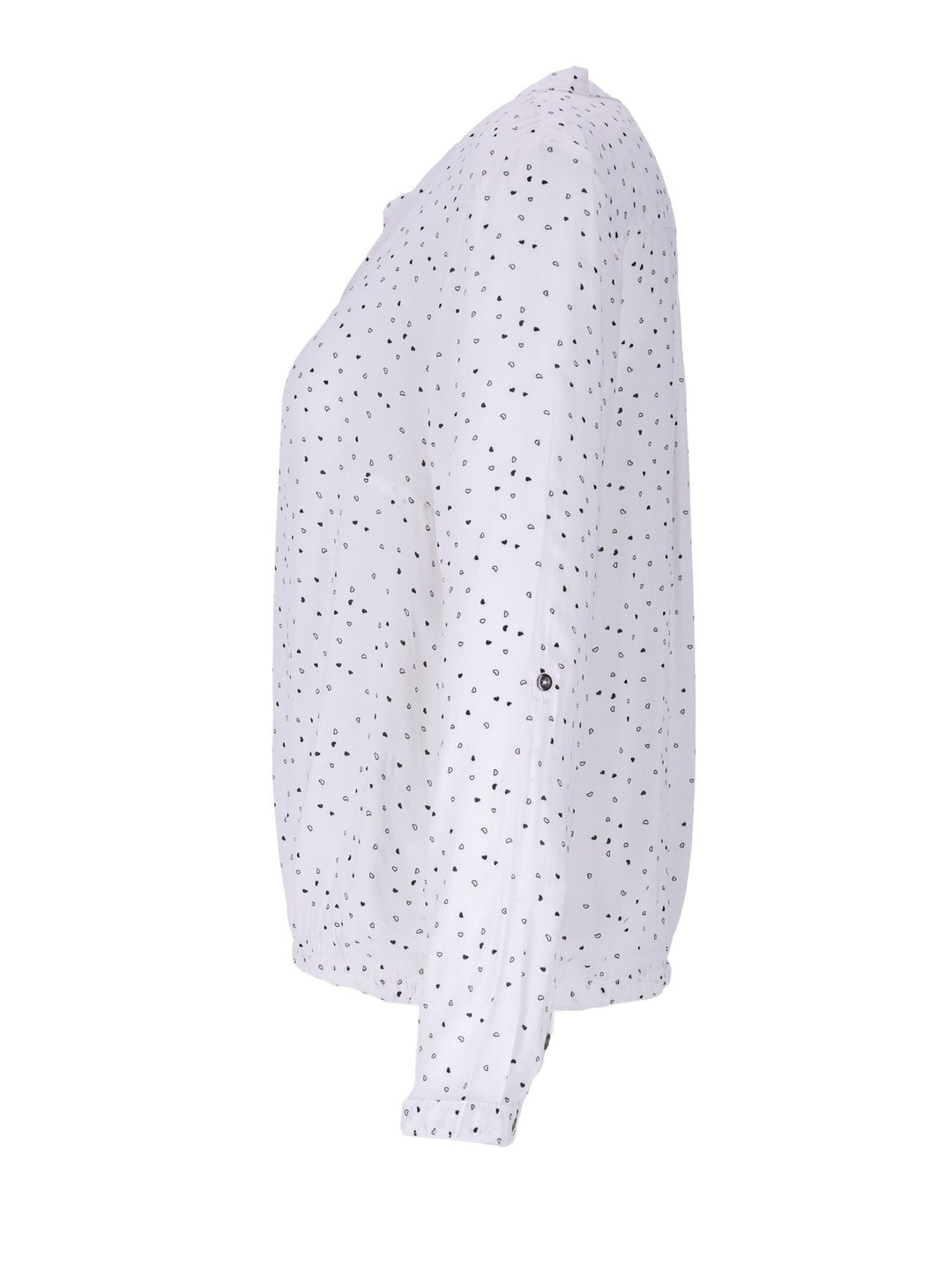Splash of Color Damen Bluse Herzen