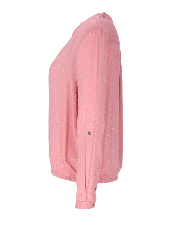Splash of Color Damen Bluse Herzen
