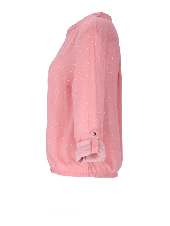Splash of Color Damen Bluse Herzen