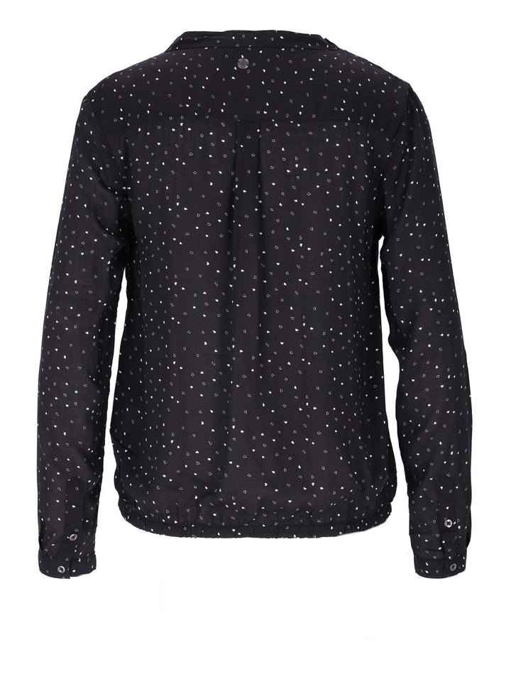 Splash of Color Damen Bluse Herzen