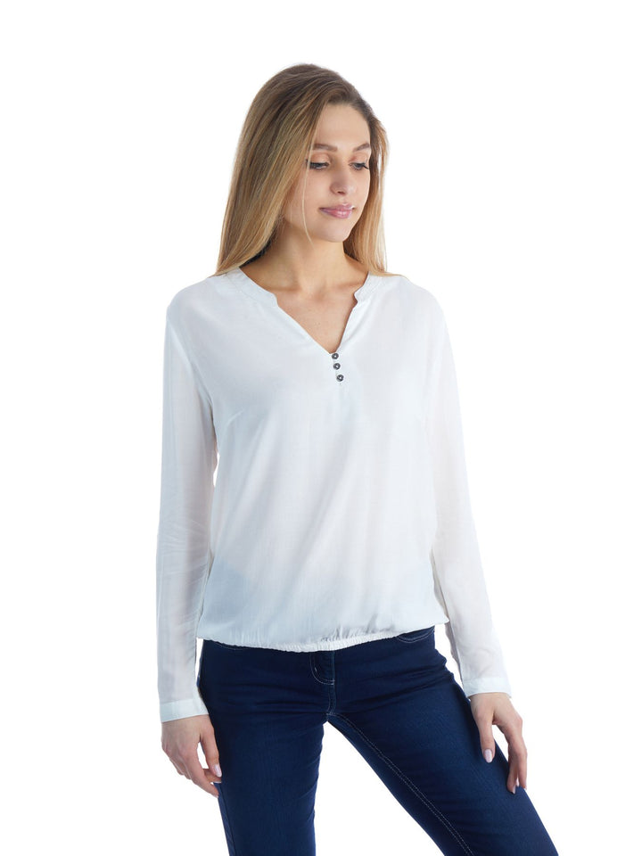 Splash of Color Damen Bluse Viskose