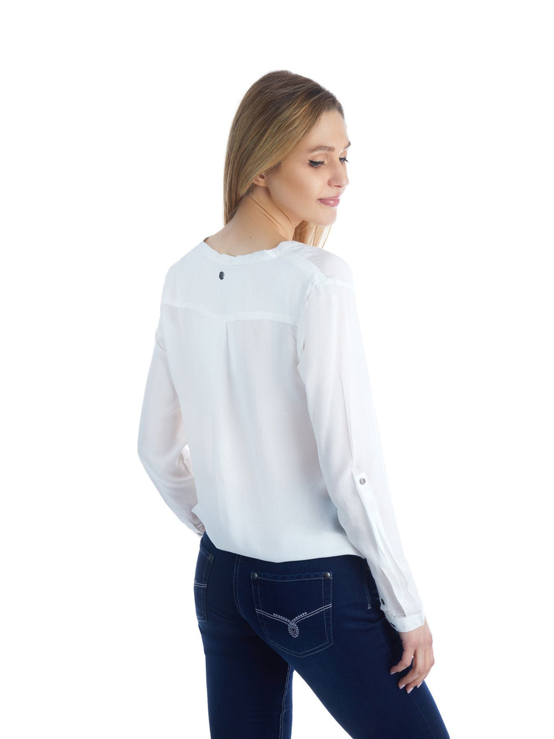 Splash of Color Damen Bluse Viskose