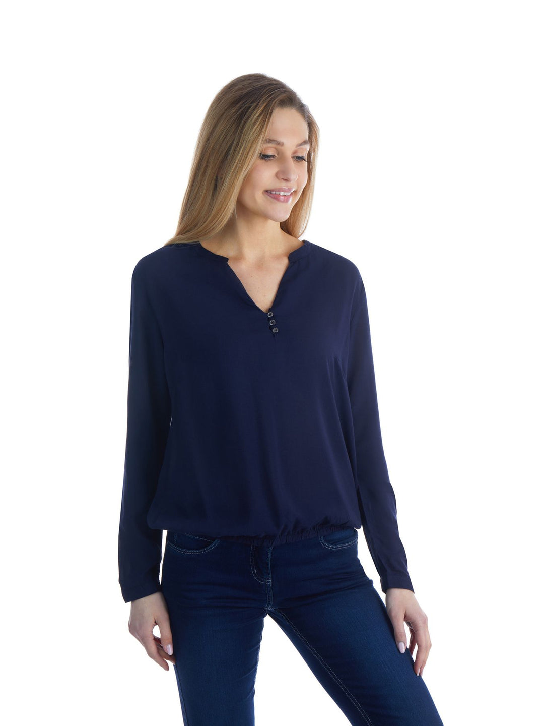 Splash of Color Damen Bluse Viskose