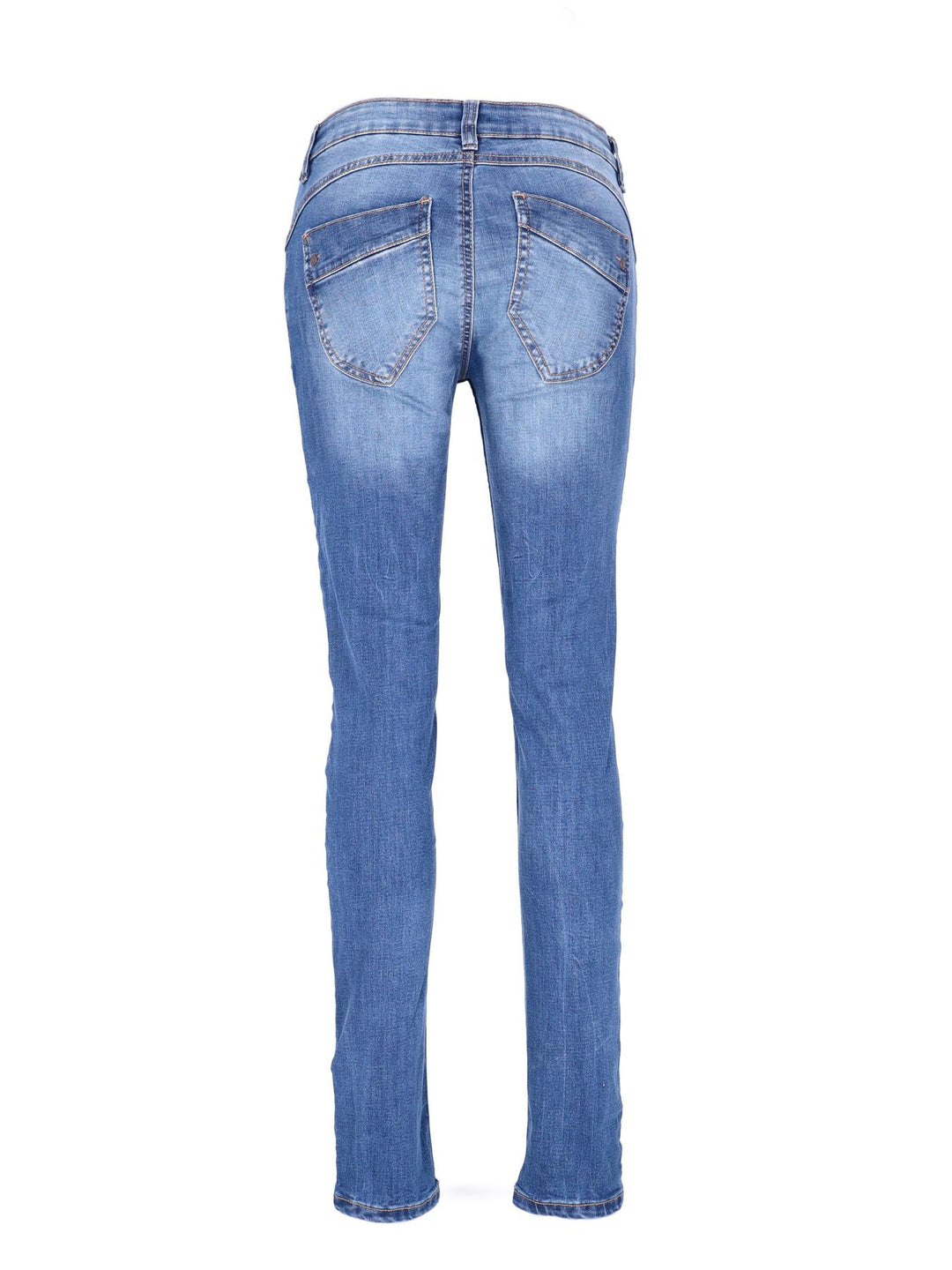 Splash of Color Skinny Jeans Damen