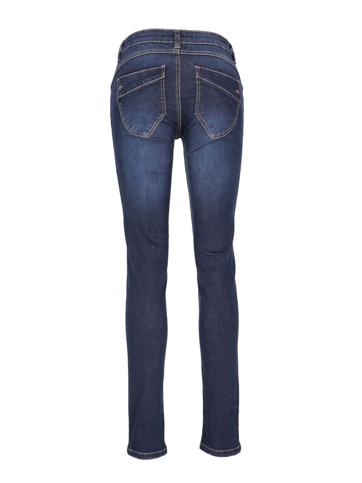 Splash of Color Skinny Jeans Damen