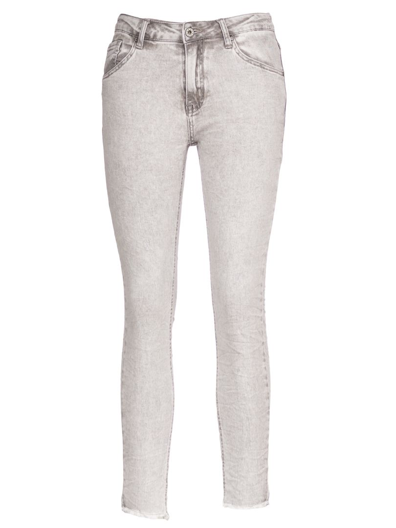 Splash of Color Cropped Jeans Damen