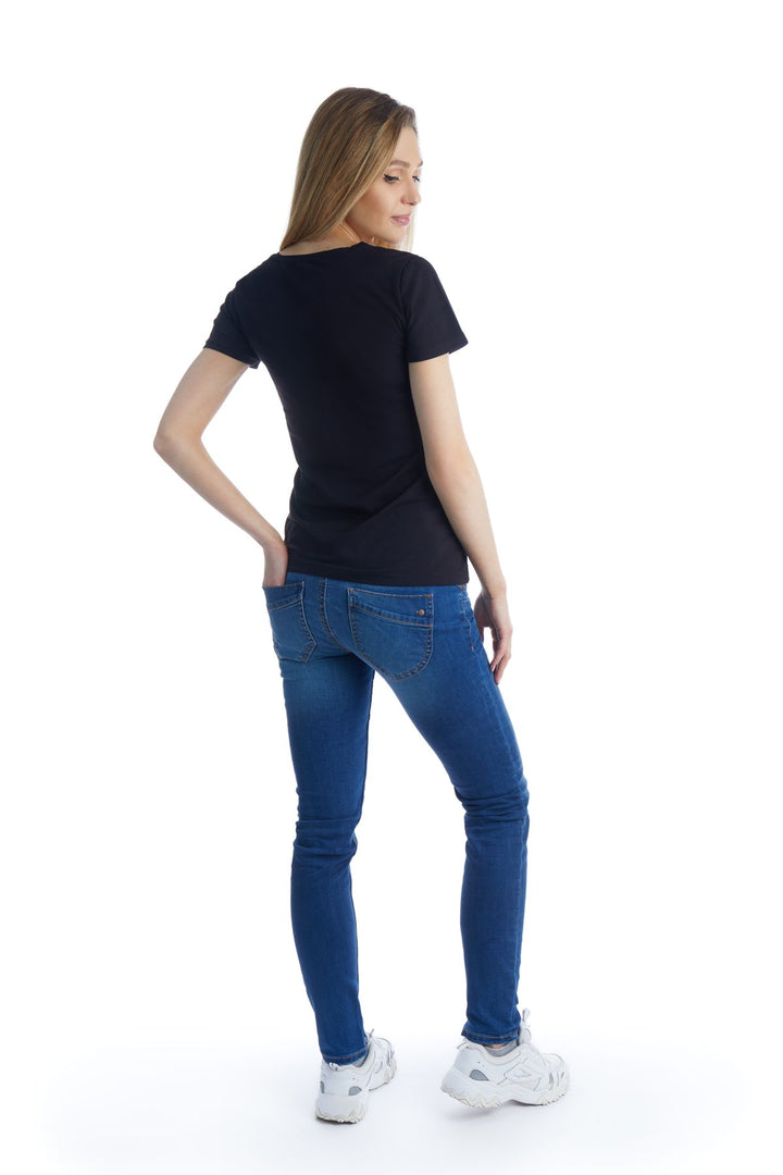 Splash of Color Skinny Jeans Damen